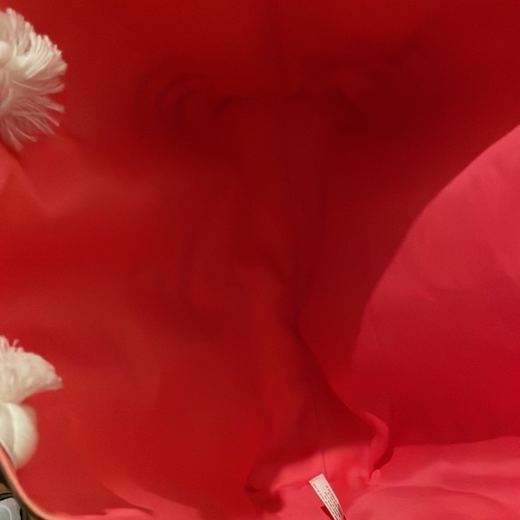 NWT Victoria’s Secret Canvas Pink Stripes Tote Bag - Picture 6 of 13